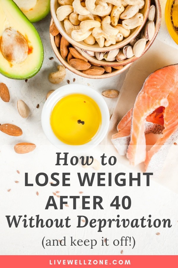 lose weight after 40 fish nuts avocado