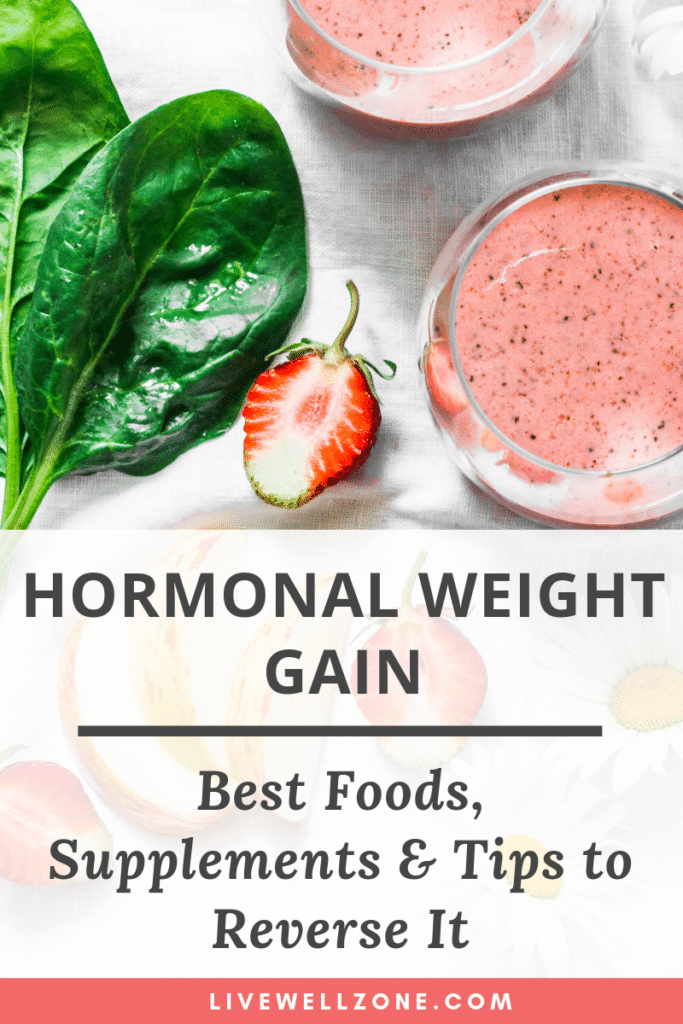 hormonal weight gain smoothie and greens