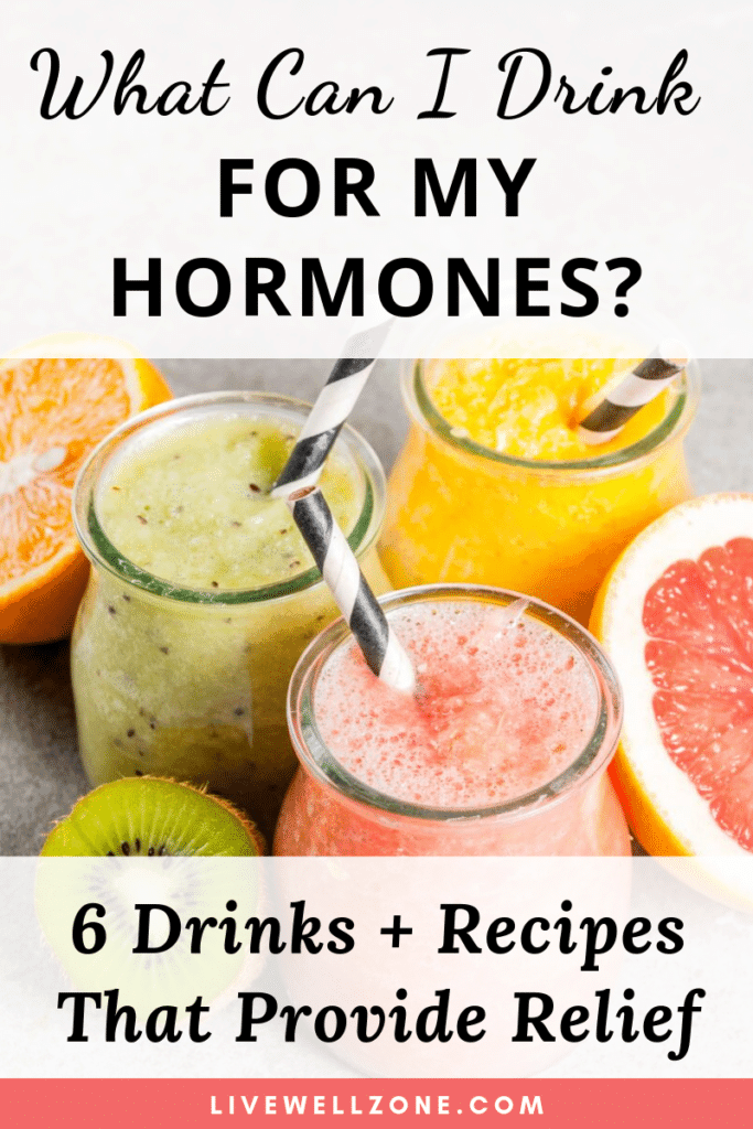 what can I drink for my hormones featured smoothies