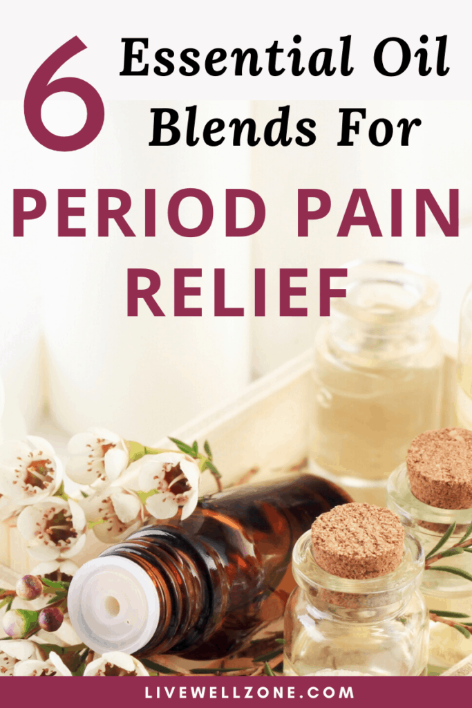 essential oil blends for menstrual cramps period pain relief