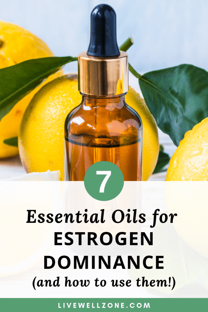 essential oils for estrogen dominance lemon