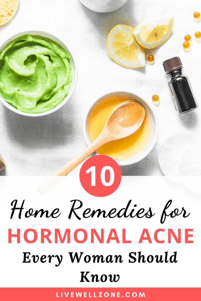 home remedies for hormonal acne avocado honey