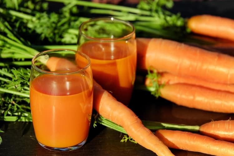 home remedies for hormonal acne carrot juice