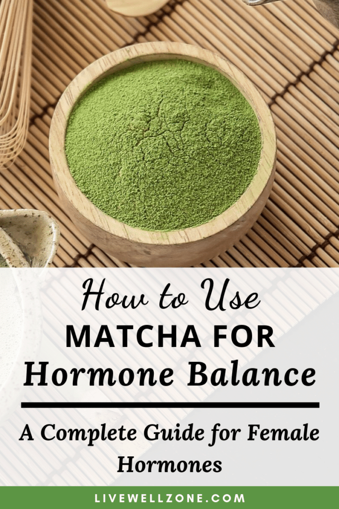 matcha for hormone balance powder