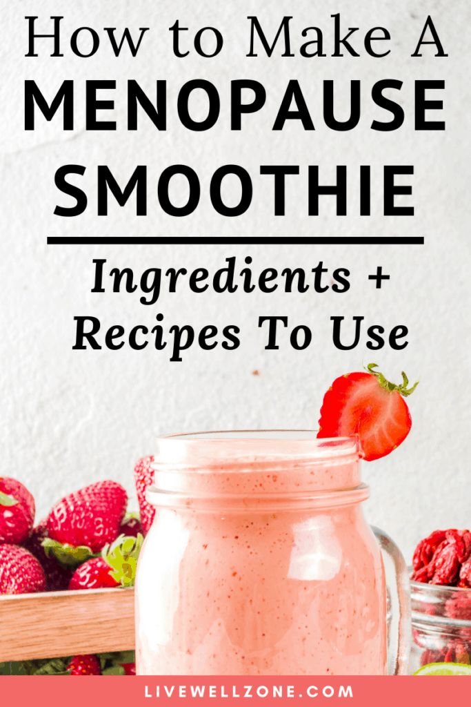 menopause smoothie recipe with strawberries
