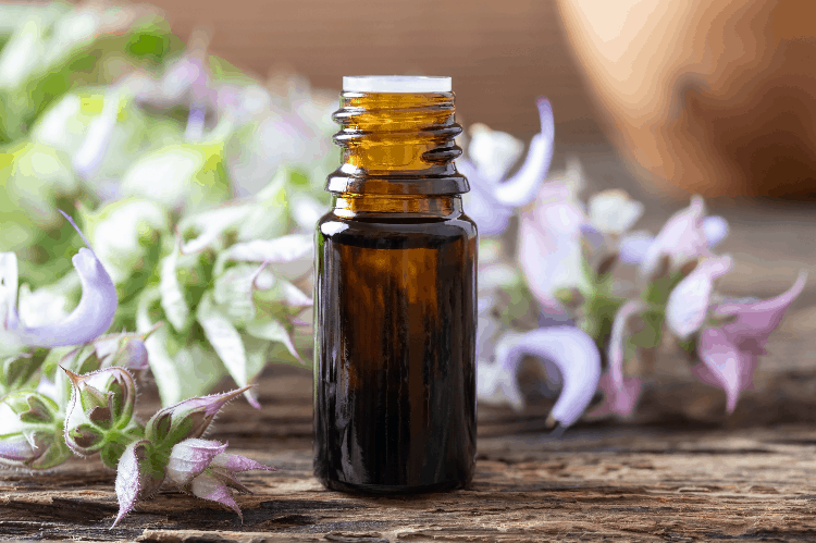 essential oils that help hot flashes clary sage