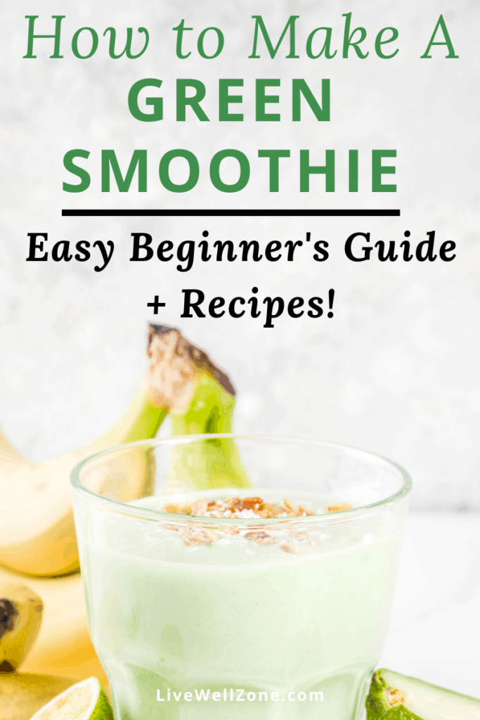 how to make a green smoothie banana