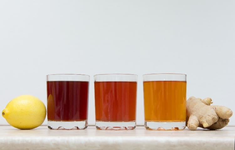 drinks to balance hormones kombucha