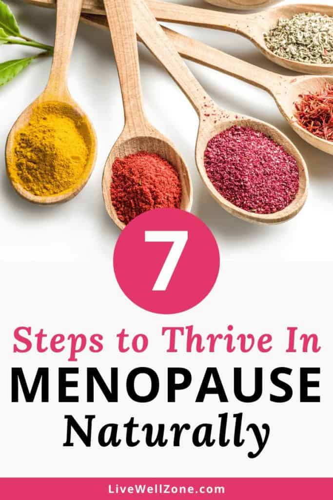 go through menopause naturally 7 steps