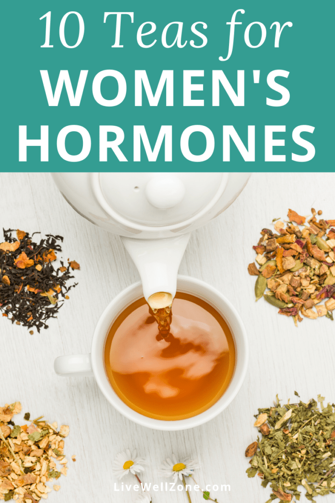 teas for balancing women's hormones and herbs