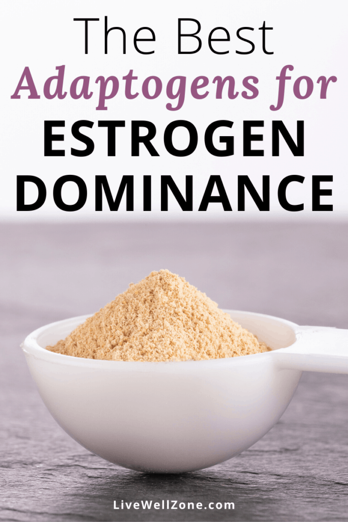 the best adaptogens for estrogen dominance maca in spoon