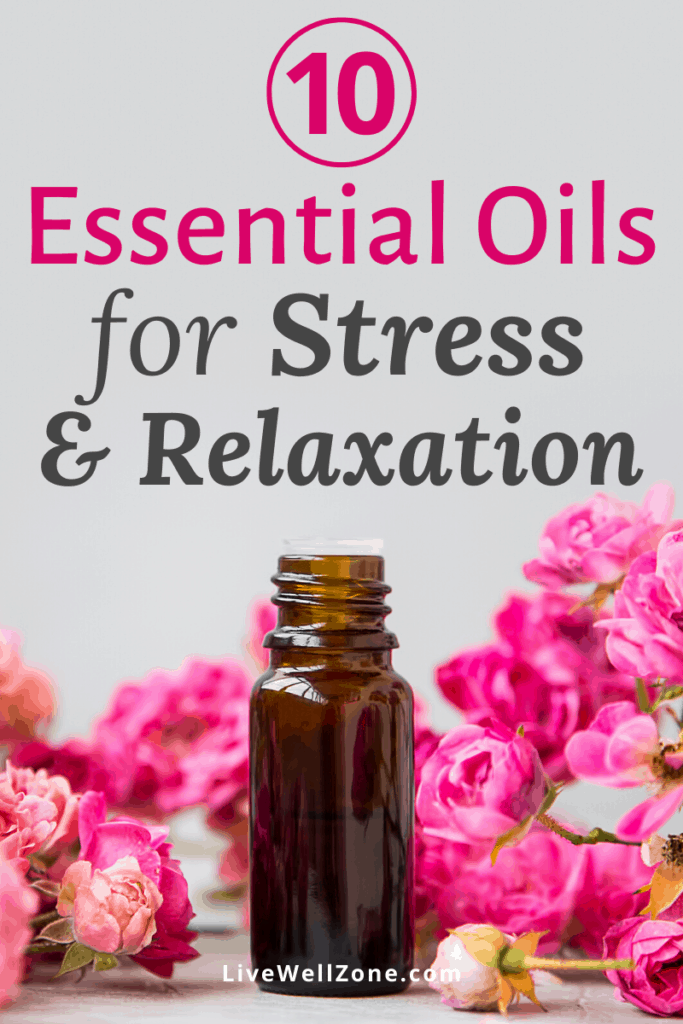 essential oils for stress relief rose oil pin