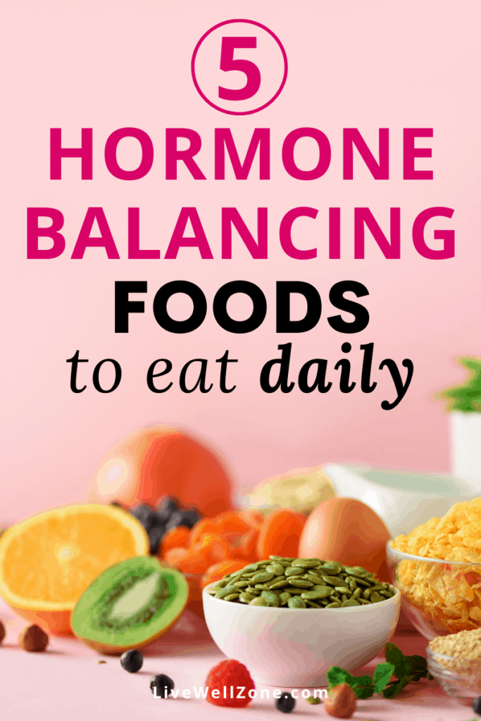 hormone balancing foods to eat pumpkin seeds and kiwi