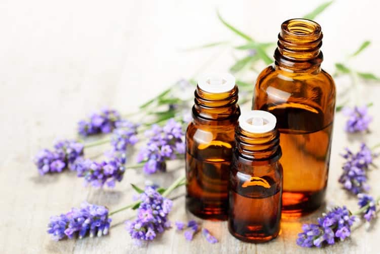 sore throat essential oils lavender