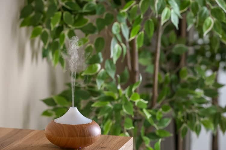 where to apply essential oils for stress relief and how to use them with diffuser