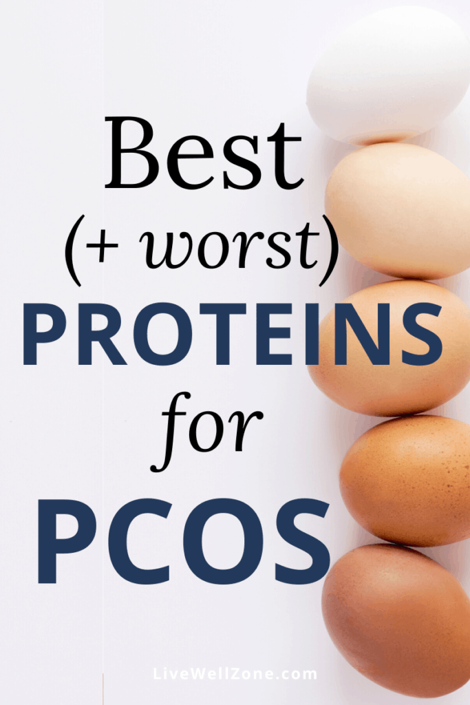 high protein foods for pcos pin with eggs
