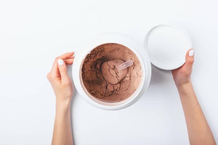 protein shakes and powders can affect your period