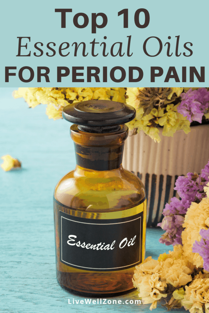 bottle of what essential oils are good for menstrual cramps