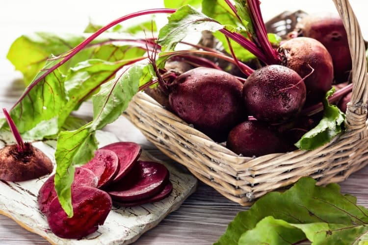 are beets rich in iron