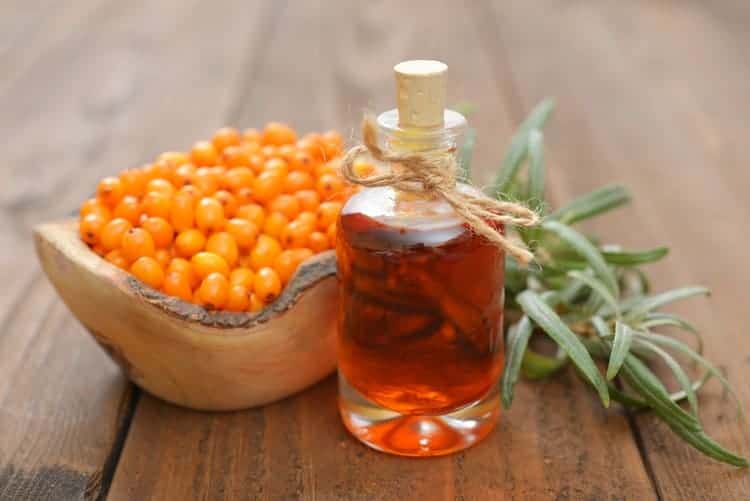 best carrier oils for sensitive skin - sea buckthorn oil