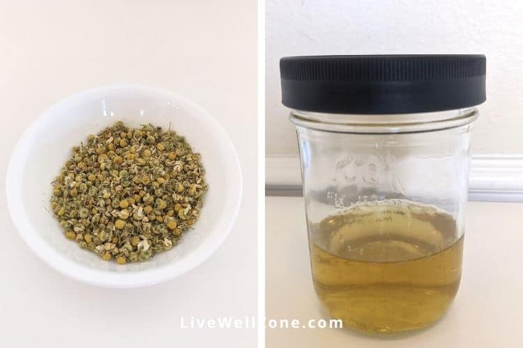 how to make and use chamomile tea for painful menstrual cycles