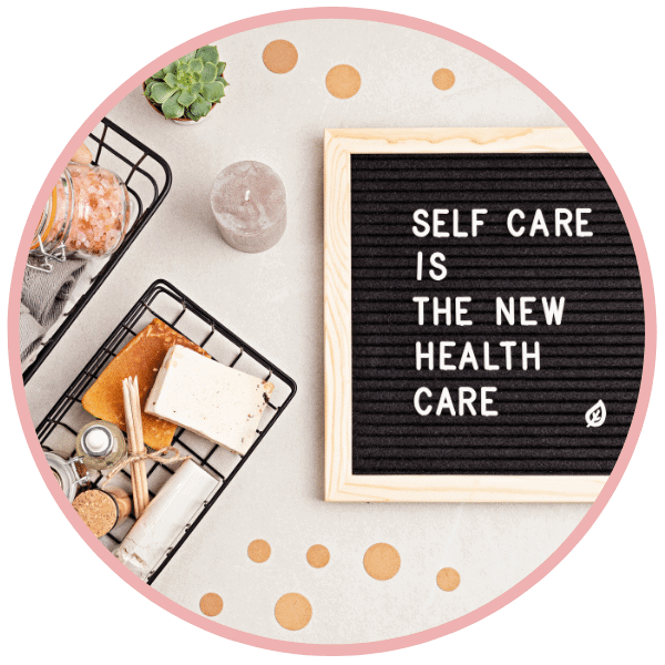 image promoting self care