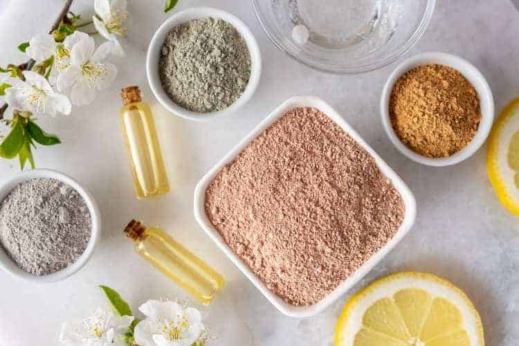 natural skin care routine for dry skin - ingredients