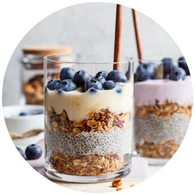 chia seed parfait