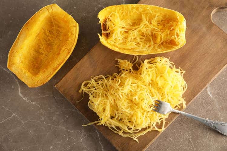 spaghetti squash as example of non bloating vegetable