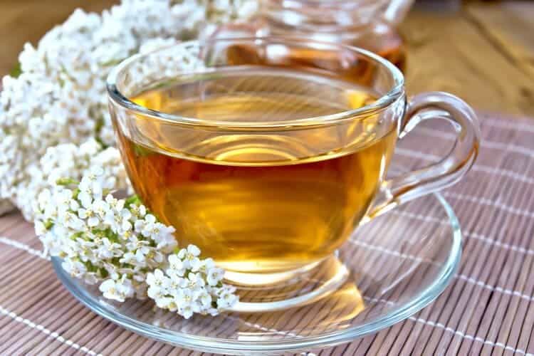 yarrow tea for heavy menstrual flow