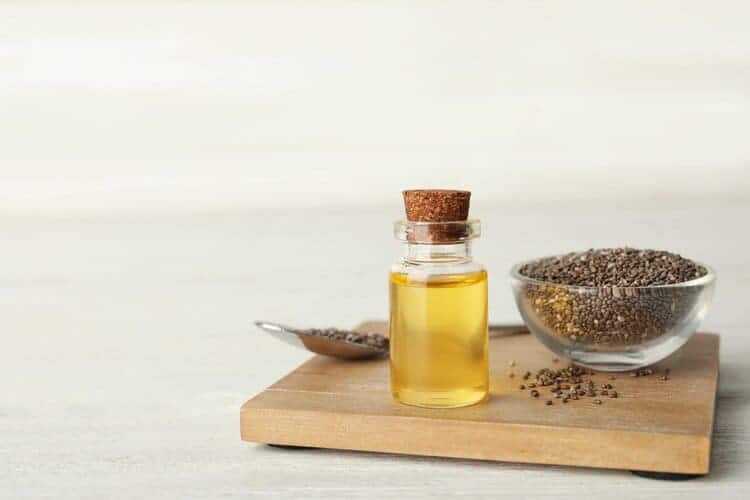 chia seeds and oil