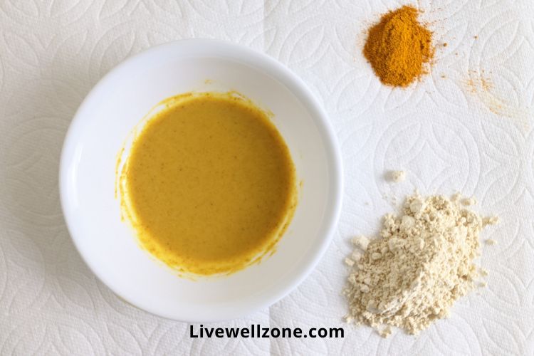 turmeric mask to use after facial steaming