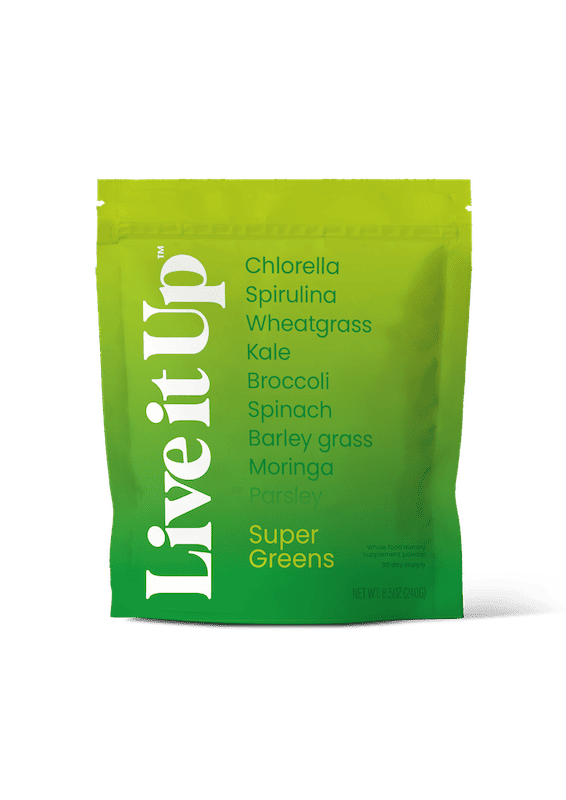 bag of live it up greens