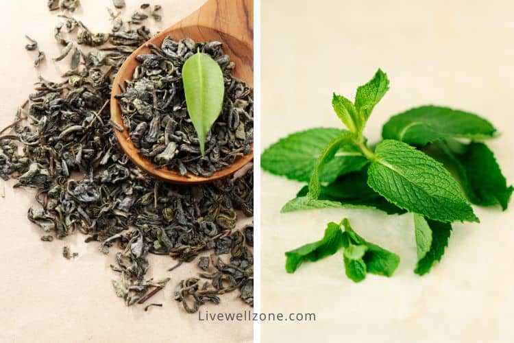 green tea vs spearmint
